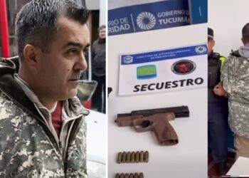 Gustavo Orce baleó a un ciclista en Barrio Sur